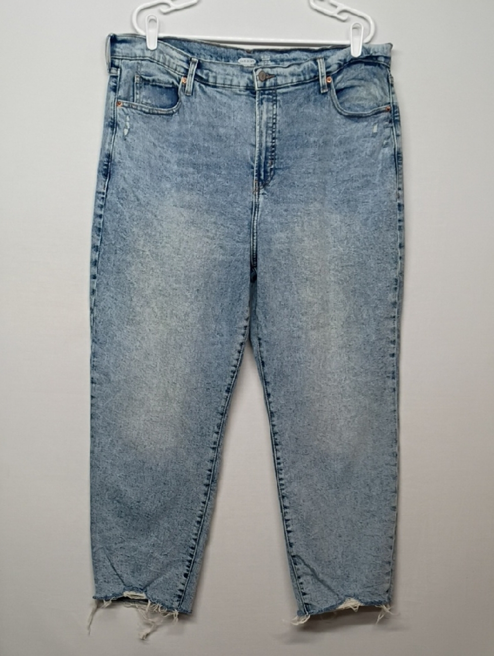 Old Navy Light Wash High-Rise Straight Jeans